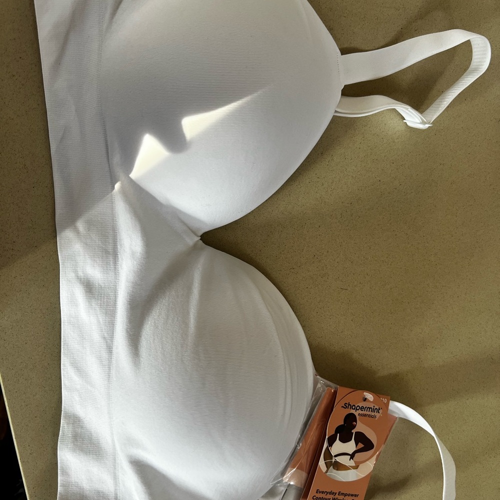 Shapermint White Everyday Bra